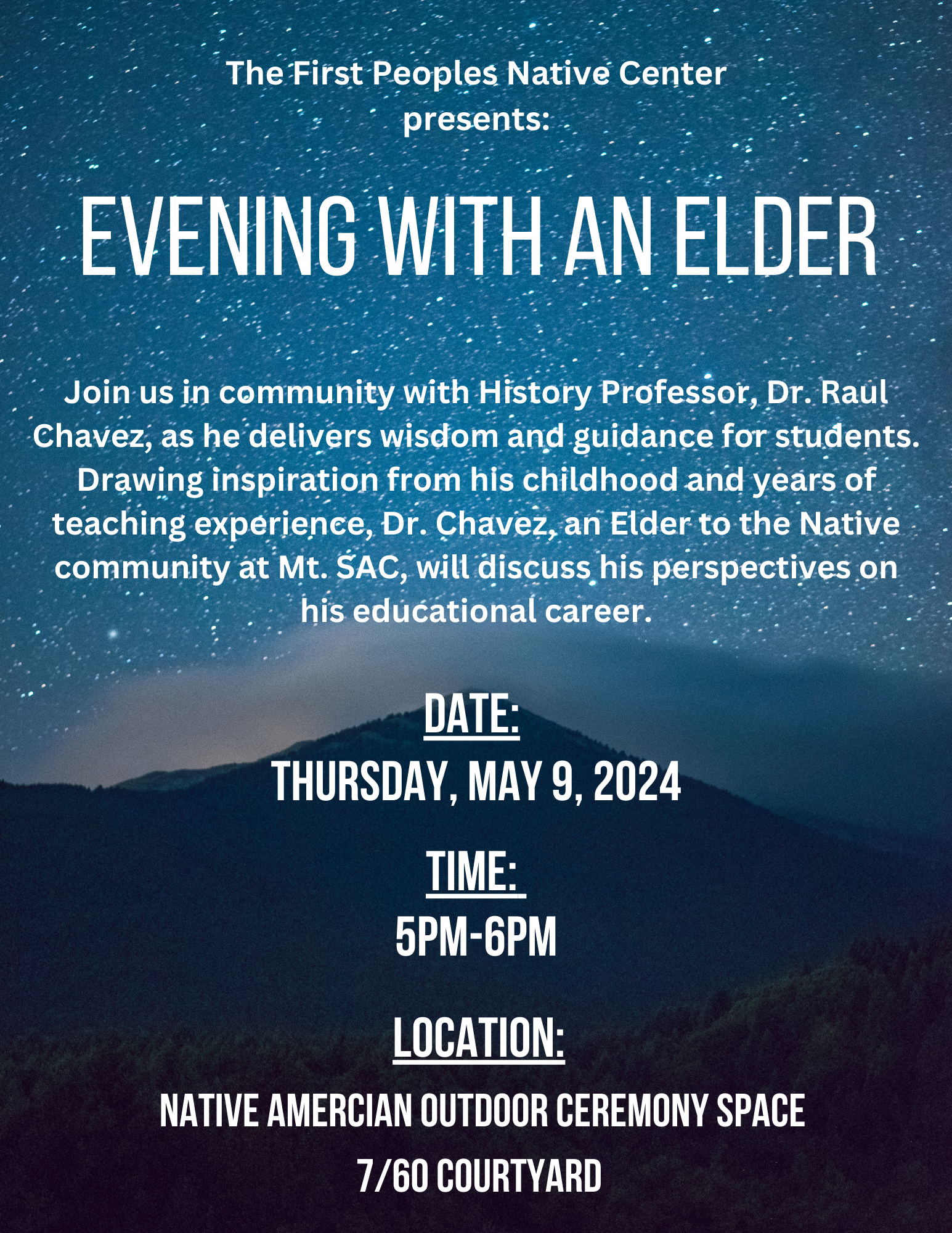 An Evening With an Elder