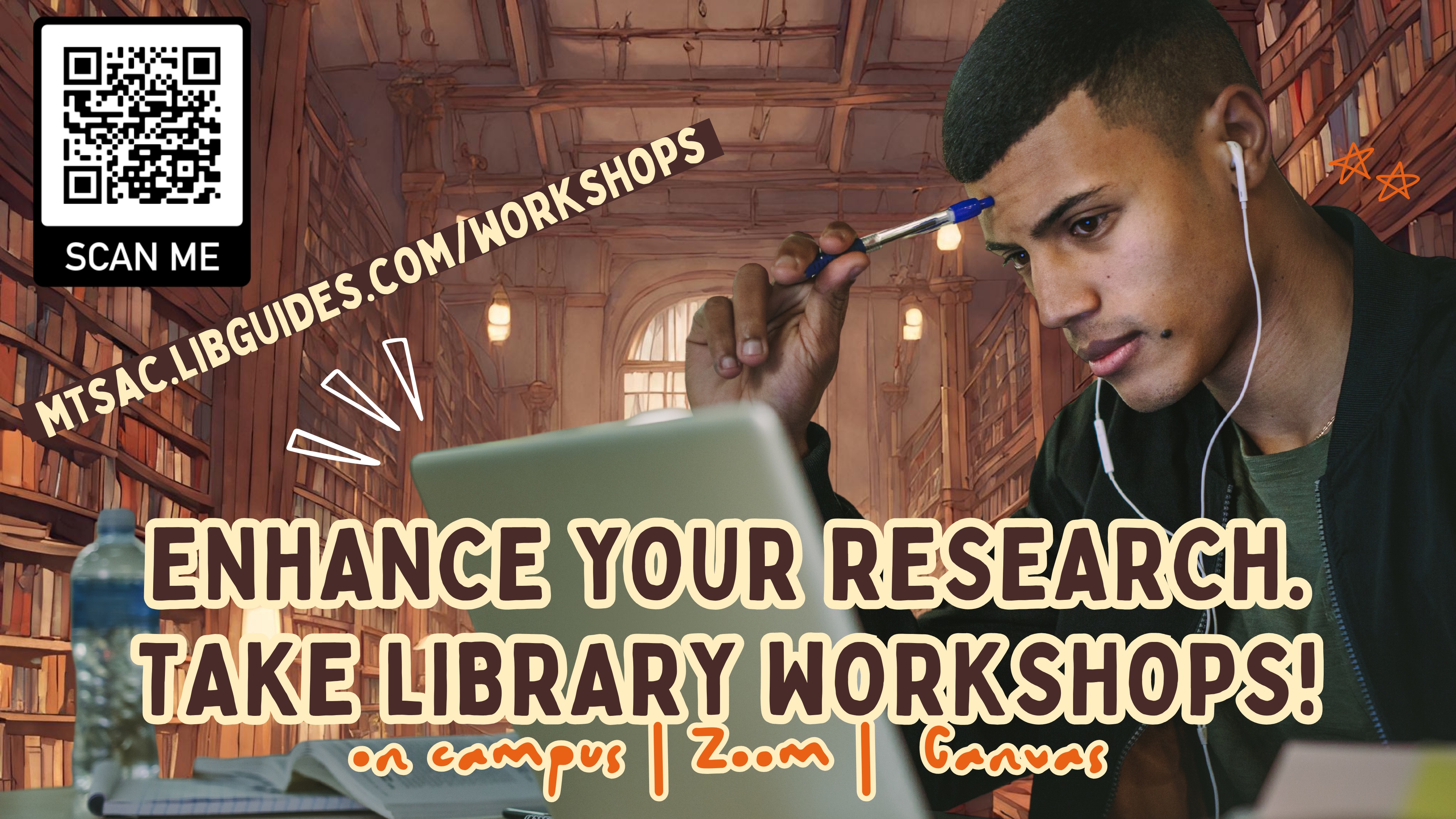 Sign up for a library workshop