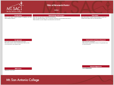 Screenshot of research poster