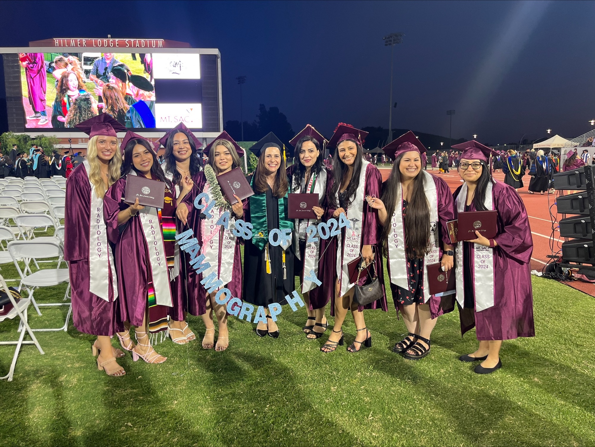 picture of mammography program graduates