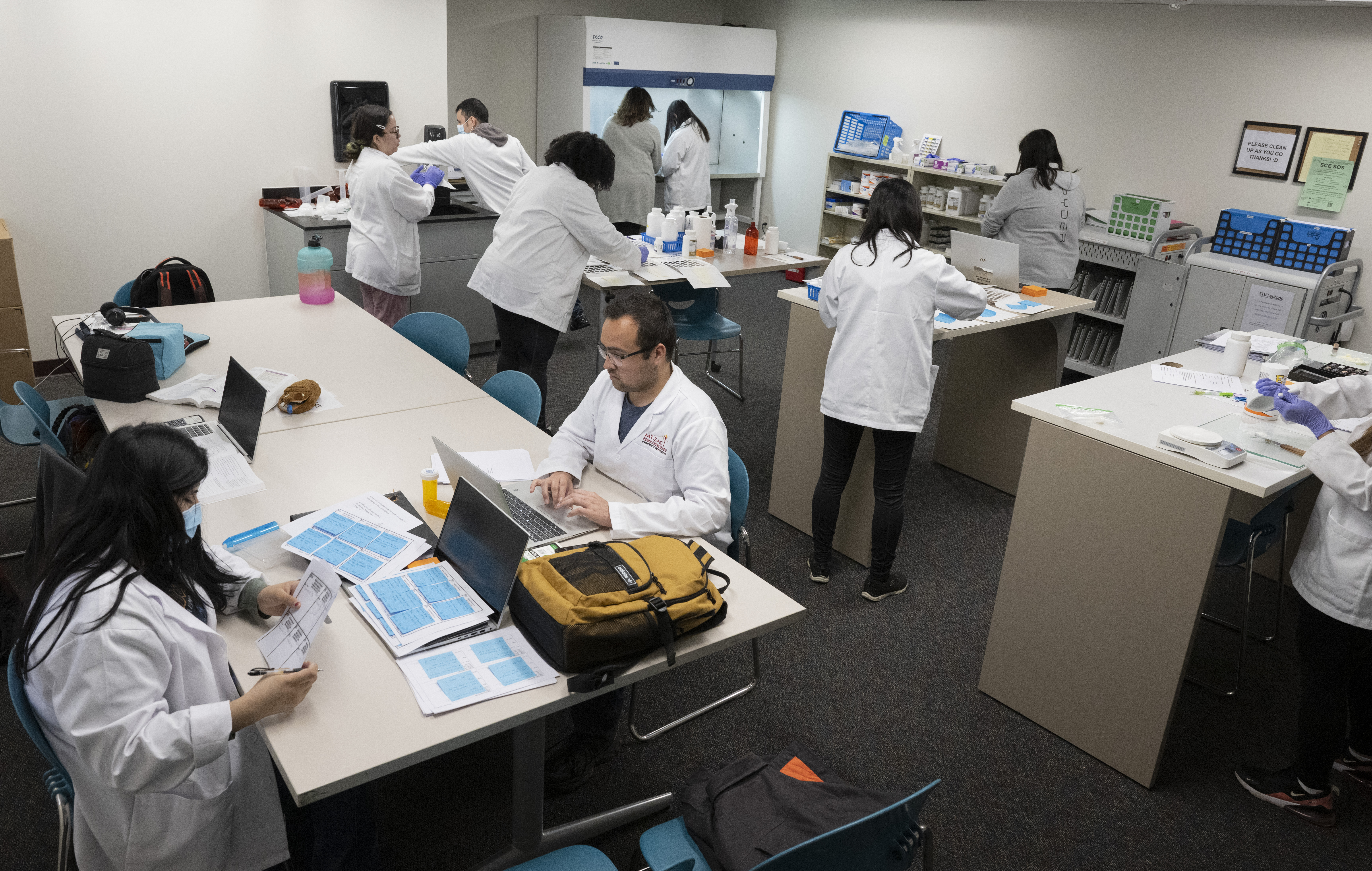 Pharmacy Technician classroom